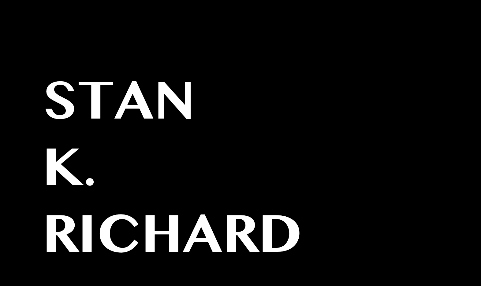 Stan K. Richard's Blog