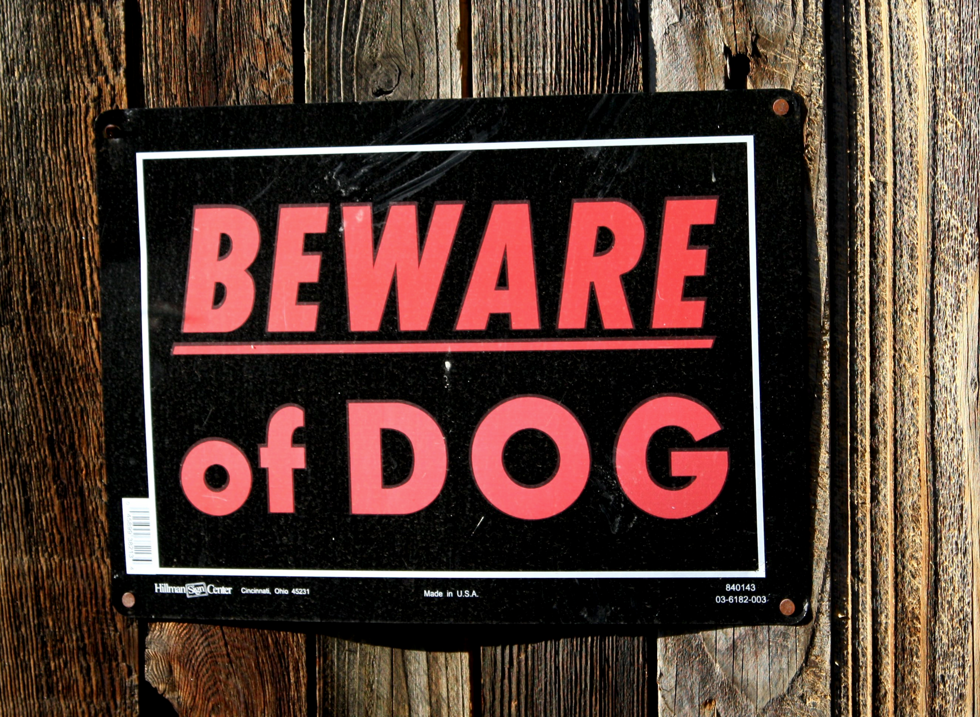 Beware of Dog